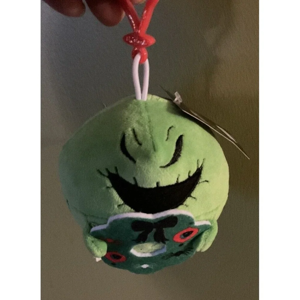 Disney Tim Burton's NBC Holiday Plush‎ Clips, Set Of 4, Jack, Sally, Zero